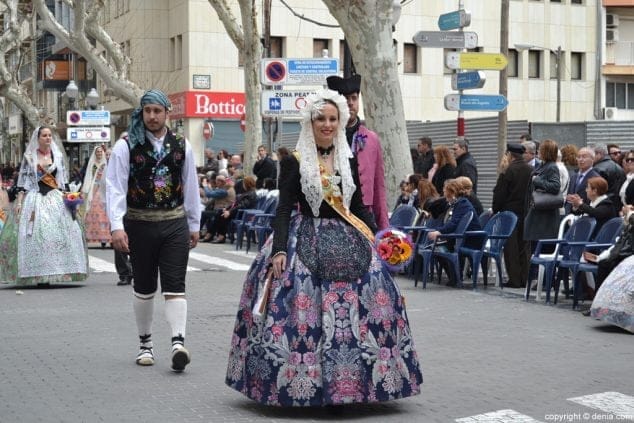 157 ofrenda de flores fallas denia 2016 representantes de elche