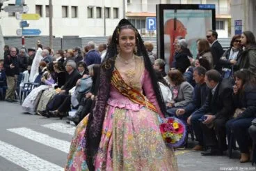 162 Ofrenda de Flores Fallas Dénia 2016 – Ainhoa Flores