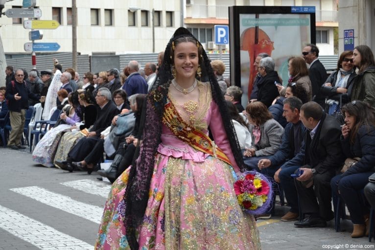 162 Ofrenda de Flores Fallas Dénia 2016 - Ainhoa Flores