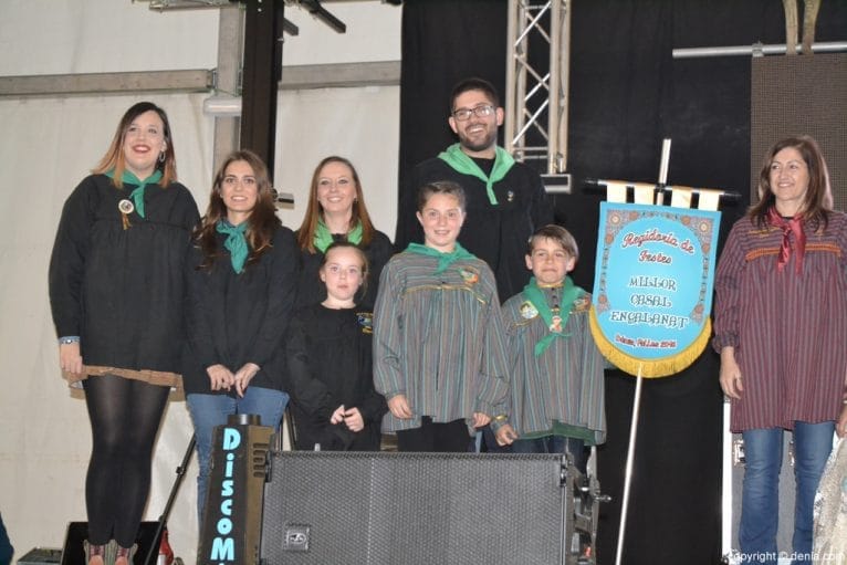 Sopar de Germanor 2016 - Mejor casal engalanat Falla Saladar