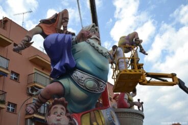 Plantà fallas Dénia 2016 – Falla Baix la Mar