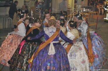 Cremà fallas Dénia 2016 – Corte de honor con Marina