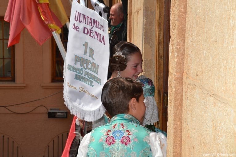 Premios fallas infantiles Dénia 2016 - Celebración premio saladar