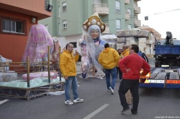 Plantà fallas Dénia 2016 – Falla Darrere