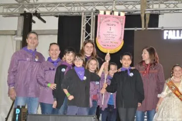 Sopar de Germanor 2016 – Mejor presentación infantil Falla Campaments