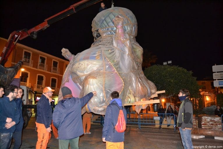 Plantà fallas Dénia 2016 - Falla Centro