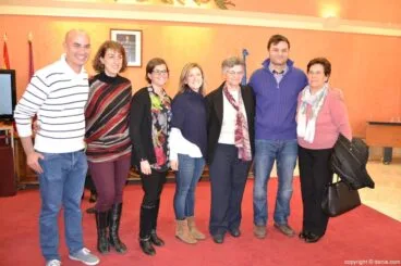 Homenaje a la Hermana Pilar Adell – Directiva del colegio Carmelitas