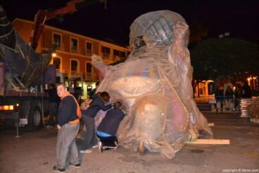 Plantà fallas Dénia 2016 – Falla Centro
