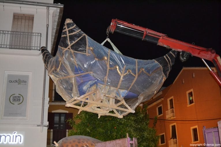 Plantà fallas Dénia 2016 - Falla Centro