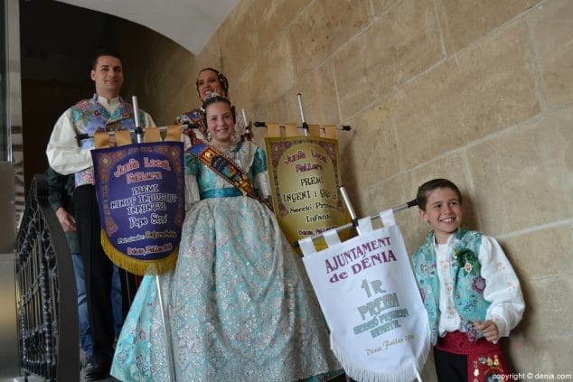 34 premios fallas infantiles denia 2016 falla saladar