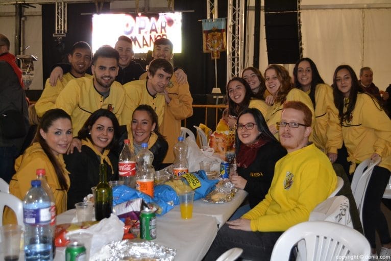 Sopar de Germanor 2016 - Falla Darrere