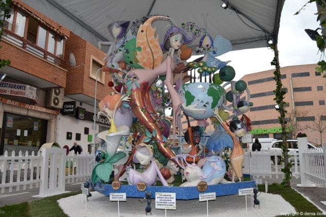 46 premios fallas infantiles denia 2016 falla paris pedrera