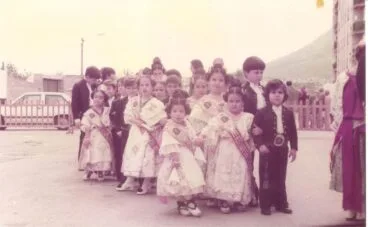 Comisión infantil de la falla Diana 1985