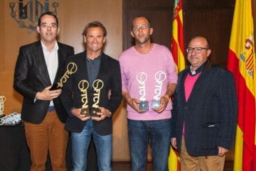 Javier Piles en la Gala del Tenis Valenciano