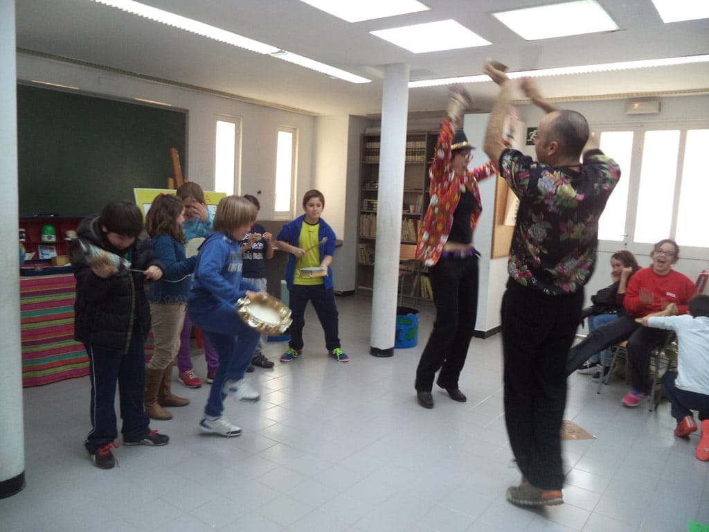 Jocs d'Ecologia en los colegios de Dénia