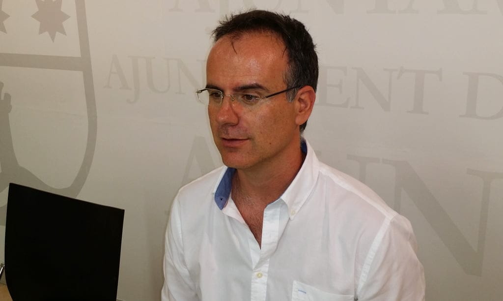 Sergio Benito es concejal de Ciudadanos en Dénia