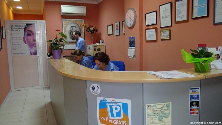 Clínica Médica Montgó recepción