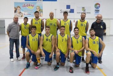 equipo senior masculino del denia basquet