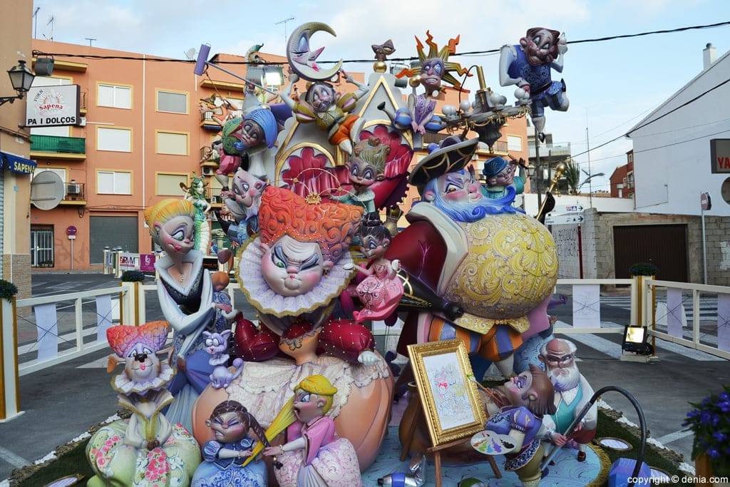 Falla Baix la Mar infantil 2016