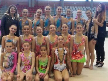 gimnastes deniers al trofeu de xabia