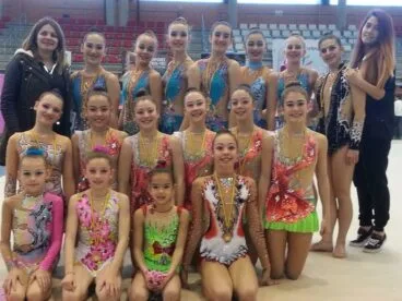 gimnastas dianenses en el trofeo de xabia