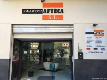 Instalaciones Afteca tienda