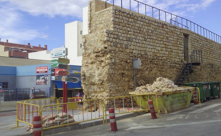 Muralla del Castillo de Dénia