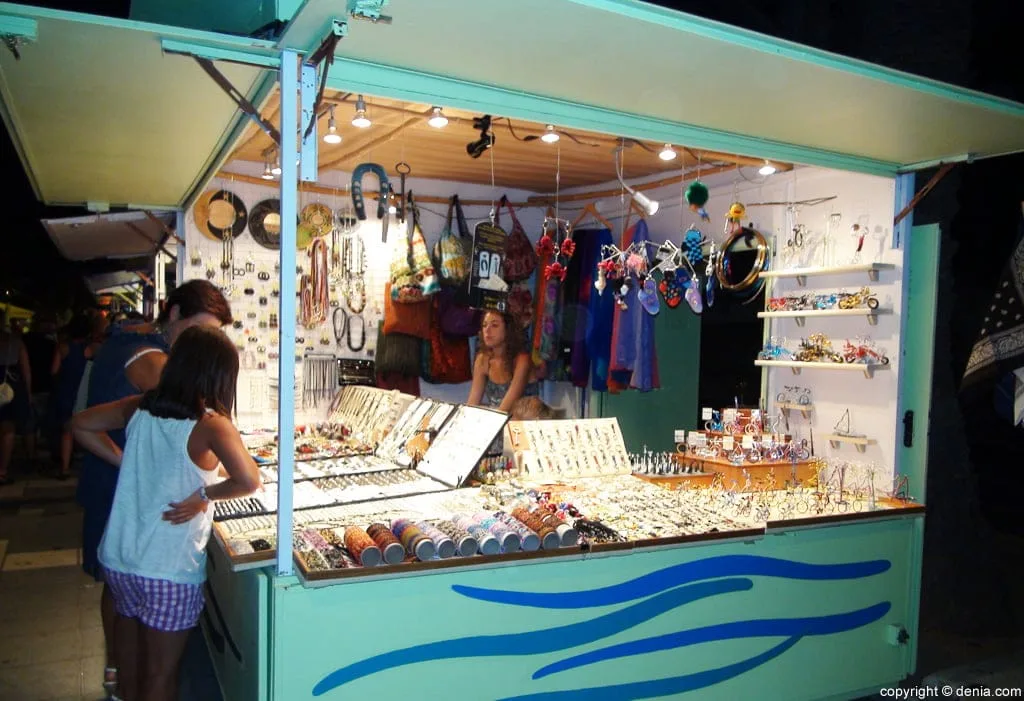 Puesto de los hippies en Dénia