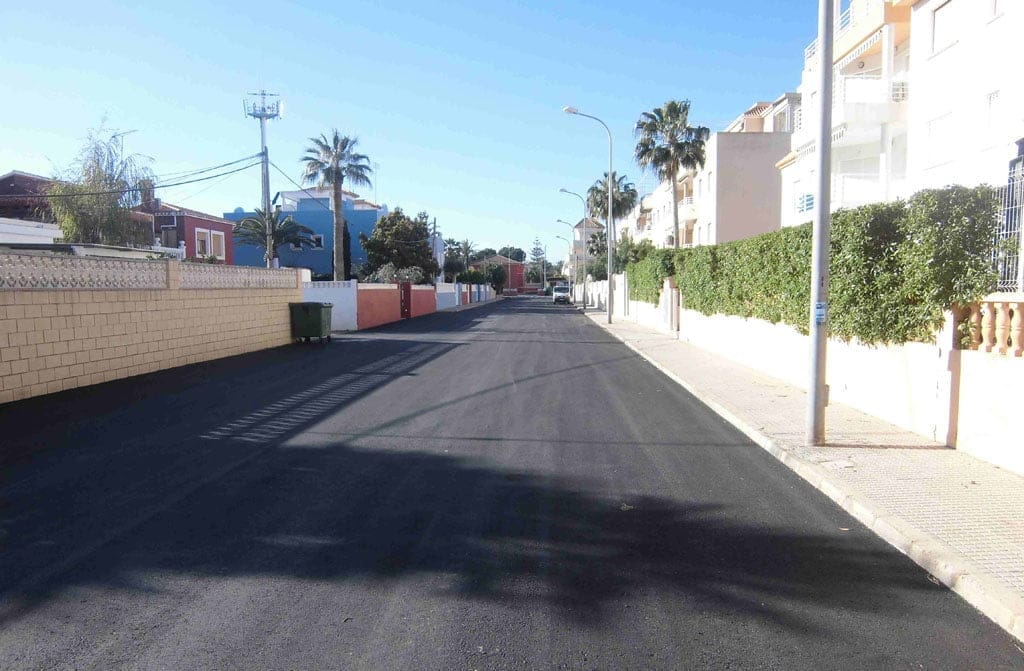 Repavimentación de Les Marines