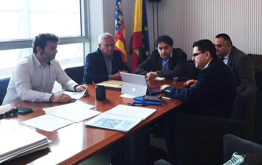 Reunión con Francesc Colomer