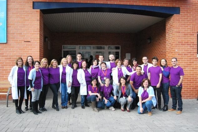 trabajadores del centro de salud de denia