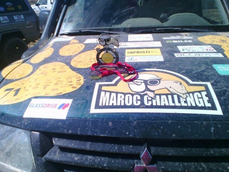 Trofeo al equipo más solidario en la Maroc Challenge