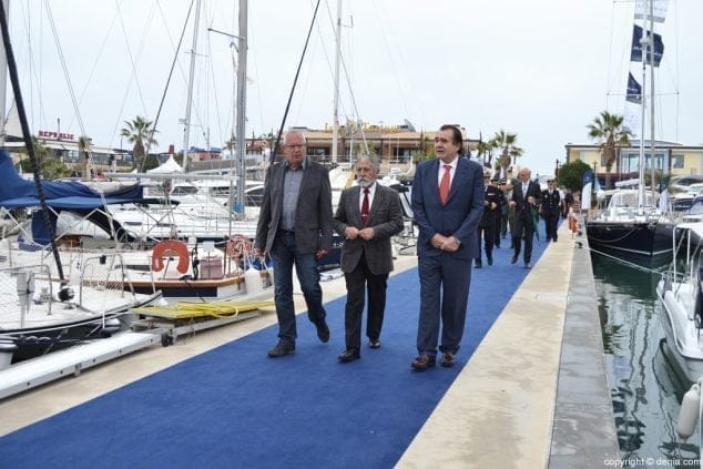 03 inauguracion ix salon nautico de denia visita a los pantalanes