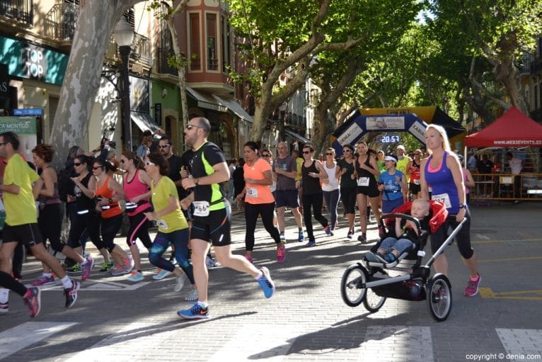 3ª Marcha Solidaria a Favor del CEE Raquel Payà - salida de corredores