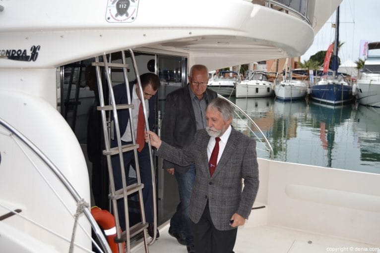 Inauguración IX Salón Náutico de Dénia - Barco de Vigilancia de la Reserva Marina