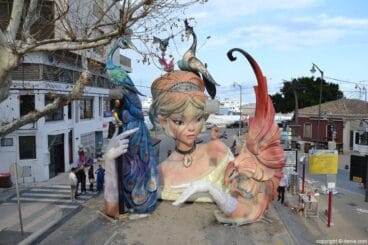 Plantà fallas Dénia 2016 – Falla Port Rotes