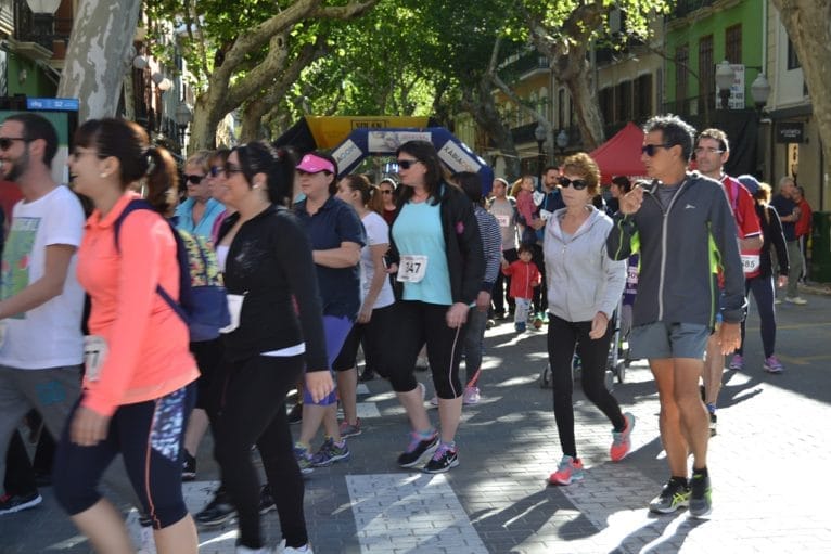 3ª Marcha Solidaria a Favor del CEE Raquel Payà - salida de caminantes