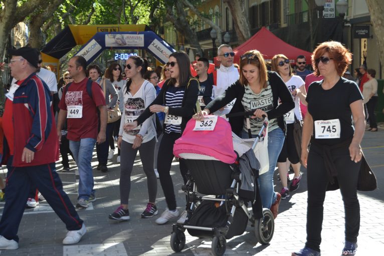 3ª Marcha Solidaria a Favor del CEE Raquel Payà - salida de caminantes