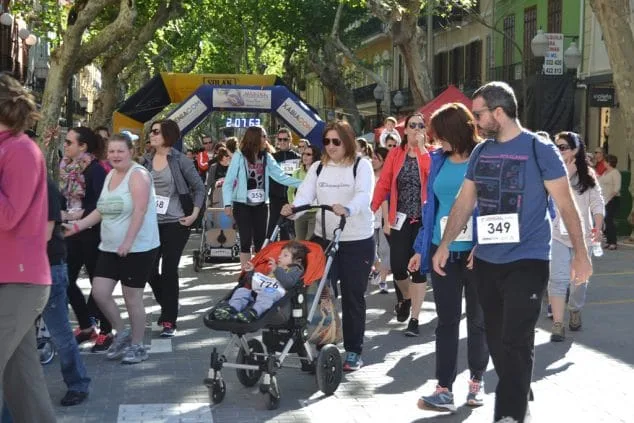 057 3a marcha solidaria a favor del cee raquel paya salida de caminantes
