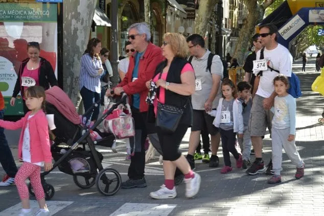 064 3a marcha solidaria a favor del cee raquel paya salida de caminantes