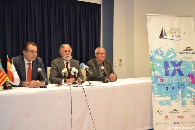 Inauguración IX Salón Náutico de Dénia - Rueda de prensa