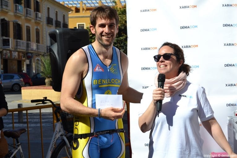 Entrega de premios 3º Marcha Solidaria Raquel Payà - ganador Rema