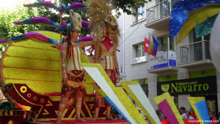 Carrozas Dénia 2015 - Cargos Baix la Mar