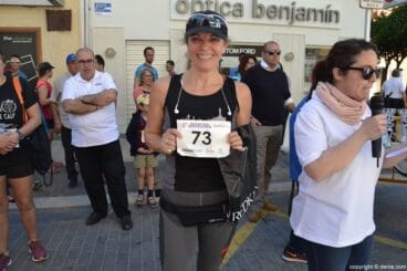 Entrega de premios 3º Marcha Solidaria Raquel Payà – Ganadora Toni Devesa