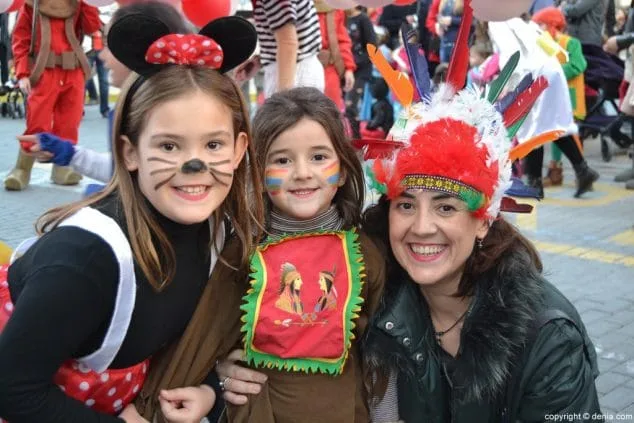 15 deelnemers aan kindercarnaval denia 2016