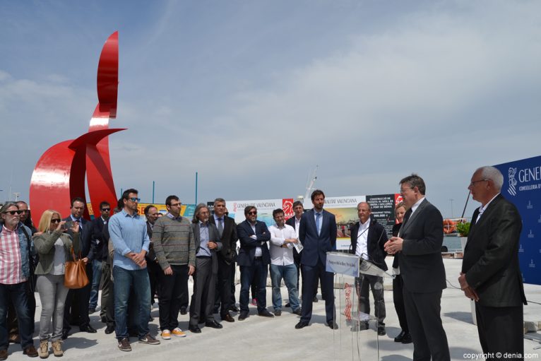 Inauguració de l'nou passeig del port de Dénia - Discurs de Ximo Puig