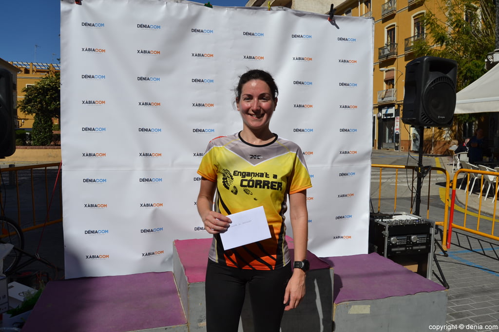 Entrega de premios 3º Marcha Solidaria Raquel Payà – Ganadora Escoleta El Castellet