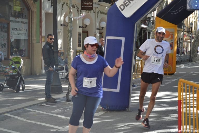 3ª Marcha Solidaria a Favor del CEE Raquel Payà - llegada a meta