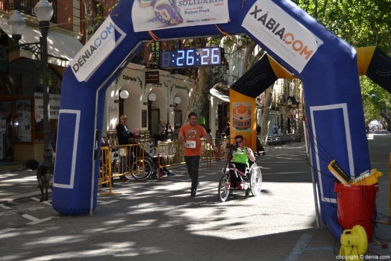 3ª Marcha Solidaria a Favor del CEE Raquel Payà - llegada a meta