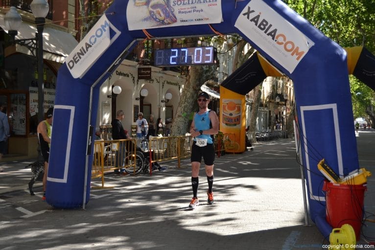 3ª Marcha Solidaria a Favor del CEE Raquel Payà - llegada a meta